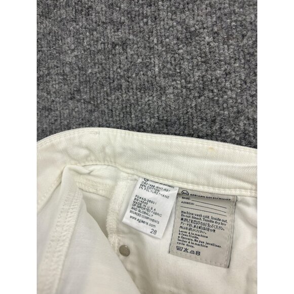 AG Adriano Goldschmied Shorts Womens 28 Hailey Ex-Boyfriend Roll-Up Distressed - Picture 7 of 7